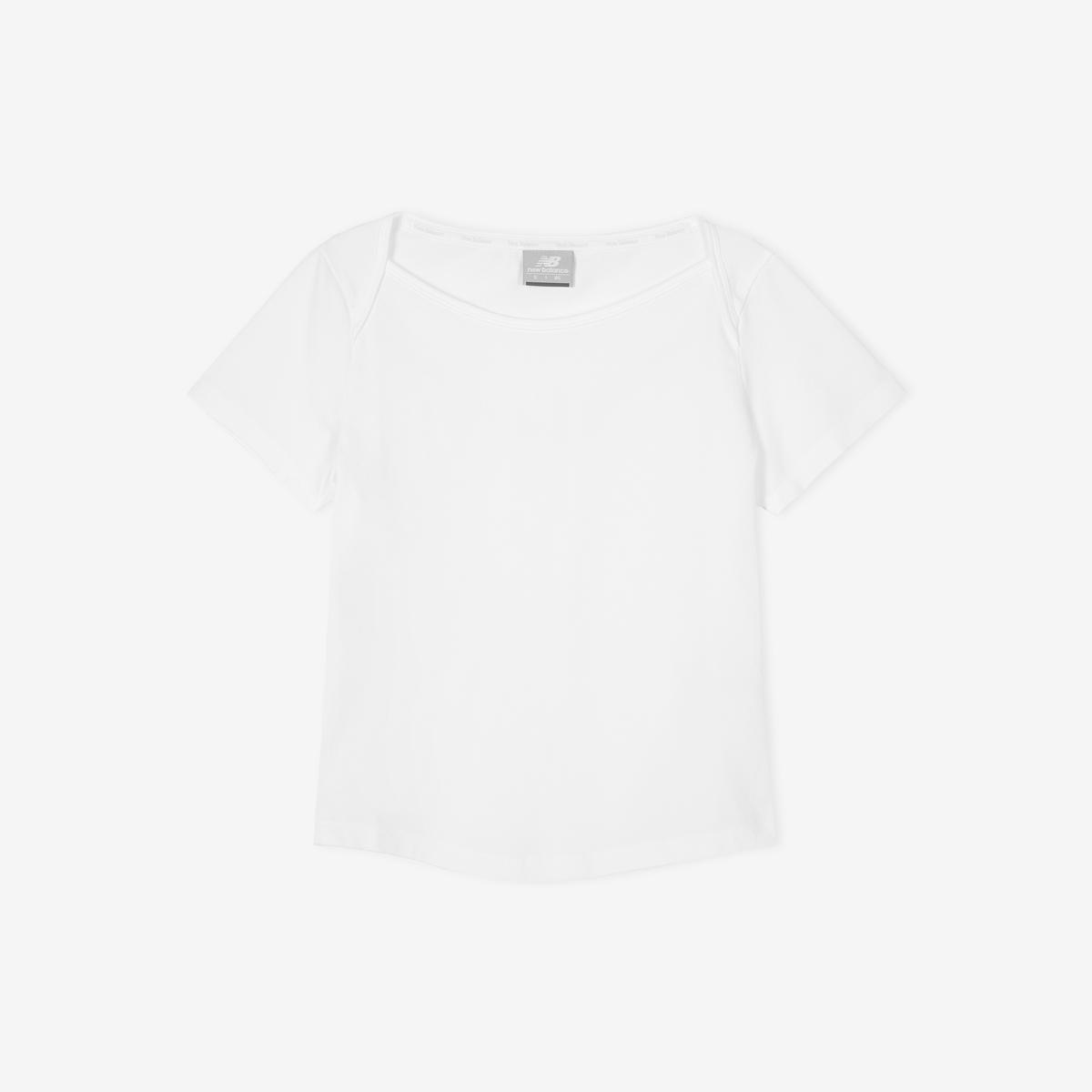 WOMEN Frozen 보트넥 반팔티(SLIM FIT)