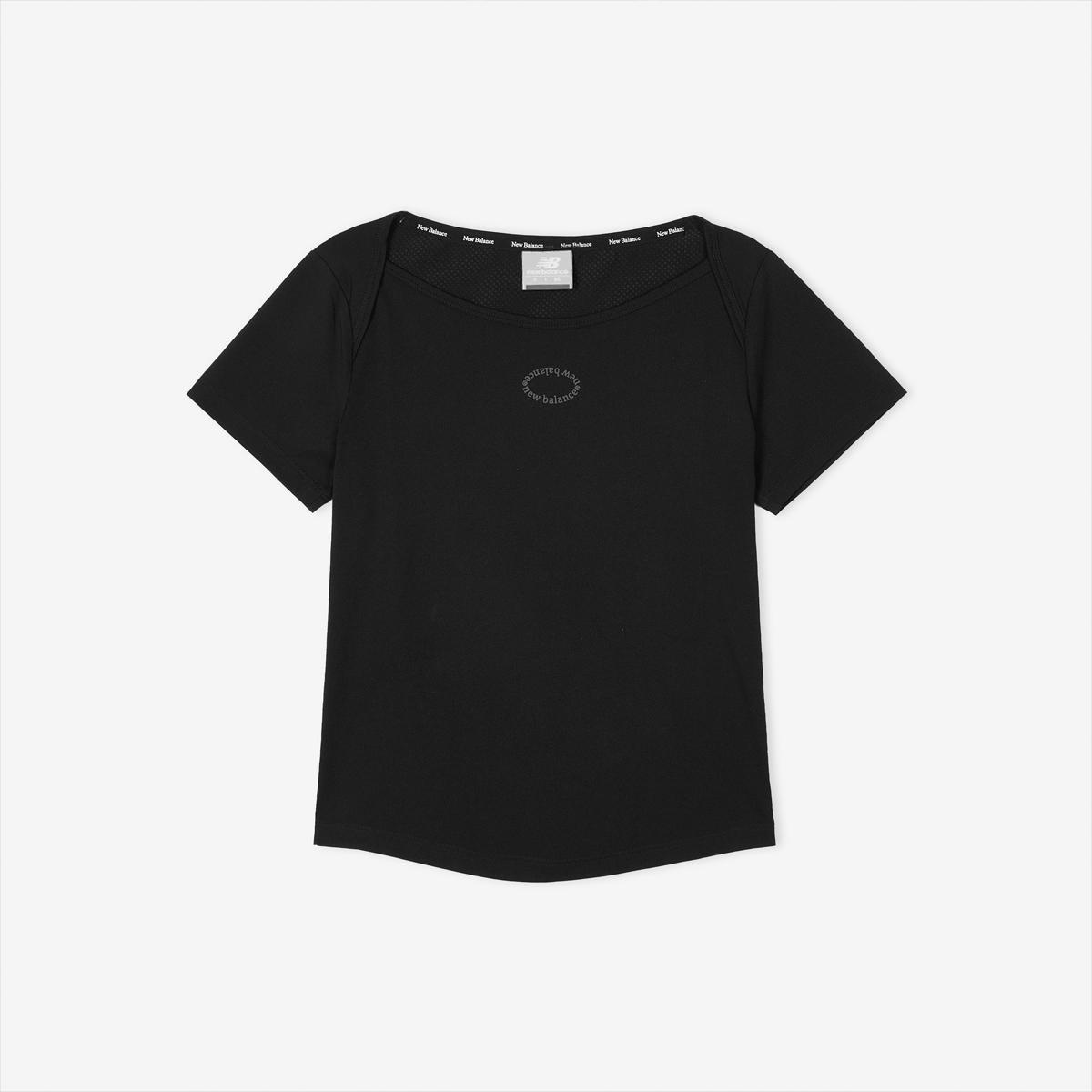 WOMEN Frozen 보트넥 반팔티(SLIM FIT)