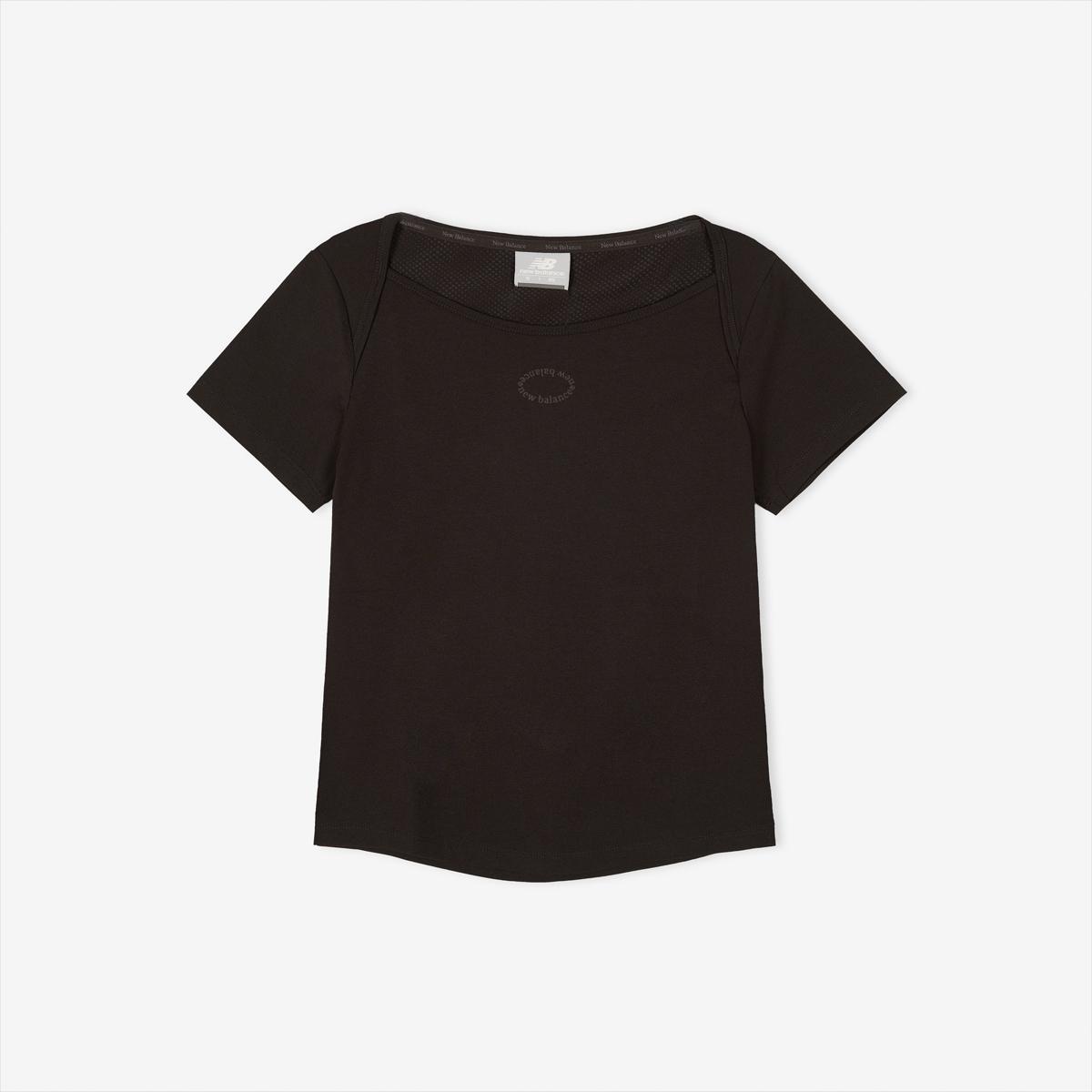 WOMEN Frozen 보트넥 반팔티(SLIM FIT)