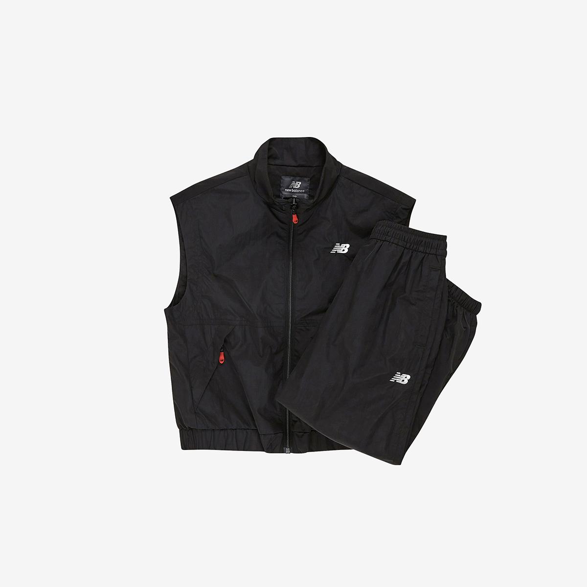 NBSC_  우븐 베스트 셋업