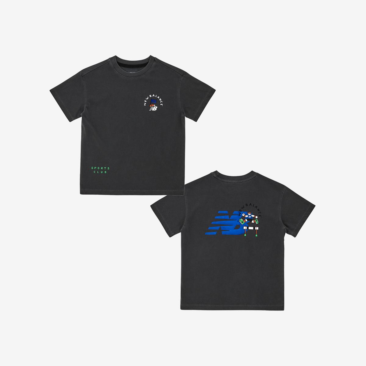 STELLAR PLAY GROUND_피그먼트 반팔티셔츠