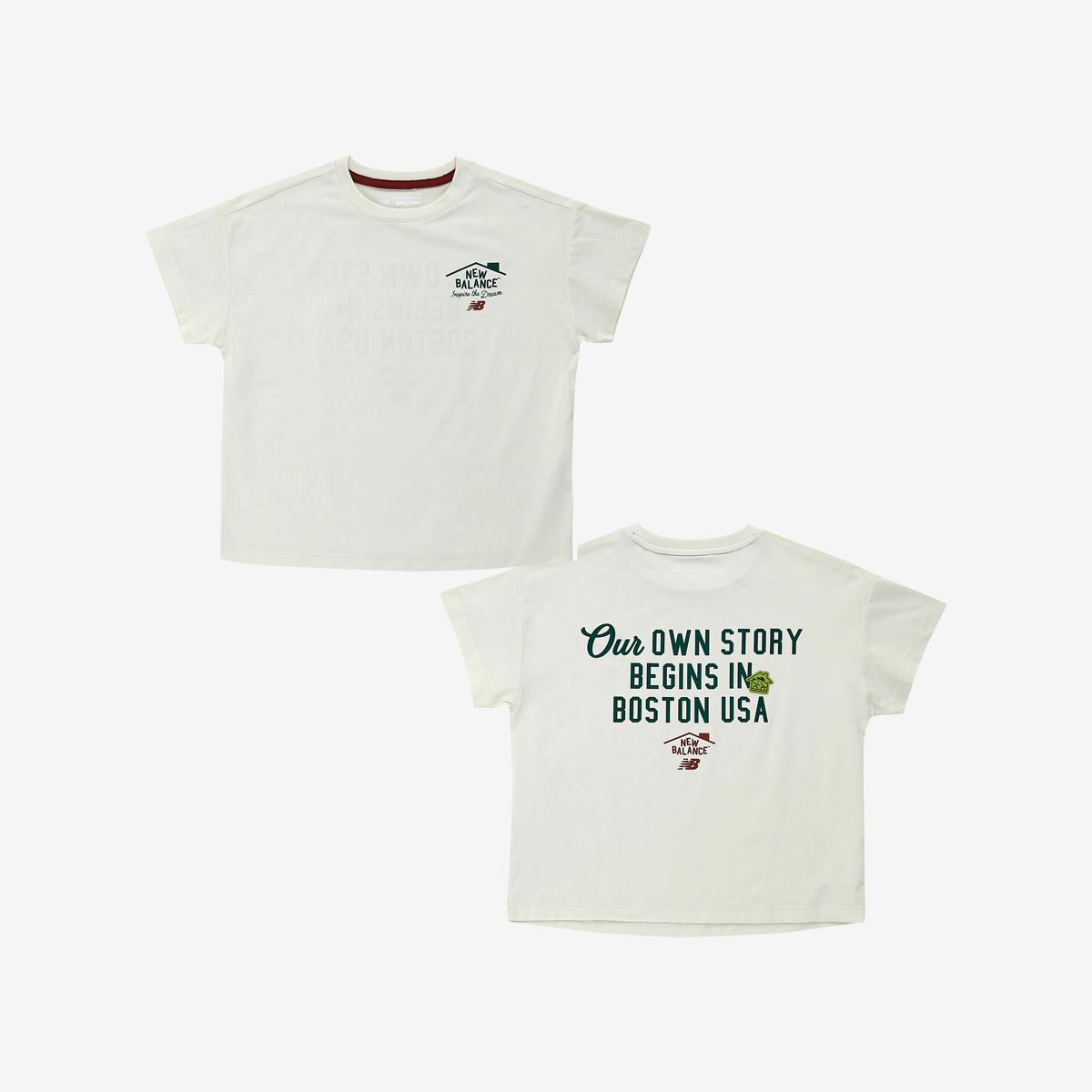 Sweet home_로고 루즈핏 반팔티