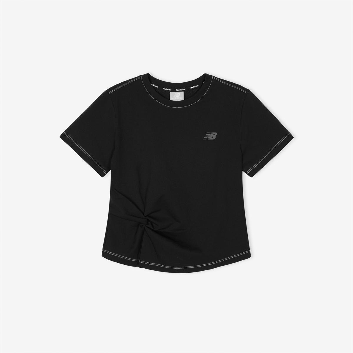 WOMEN Frozen 꼬임 반팔티(SLIM FIT)