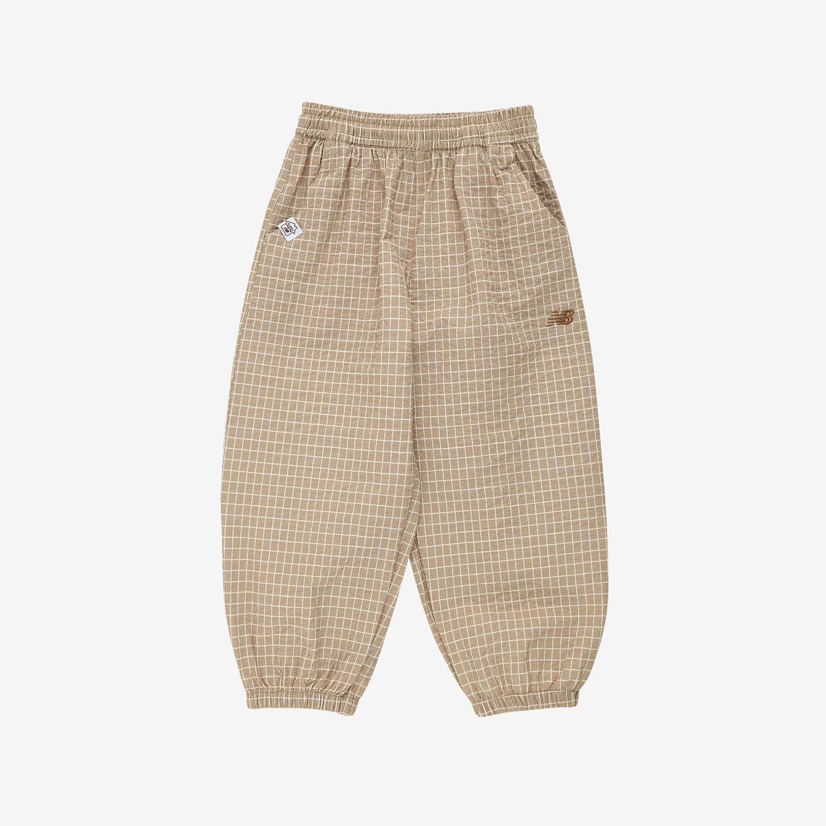 Sweet home_체크 조거 팬츠