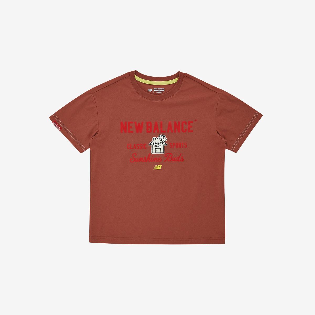 Sweet home_기능성 프론트 로고 반팔티