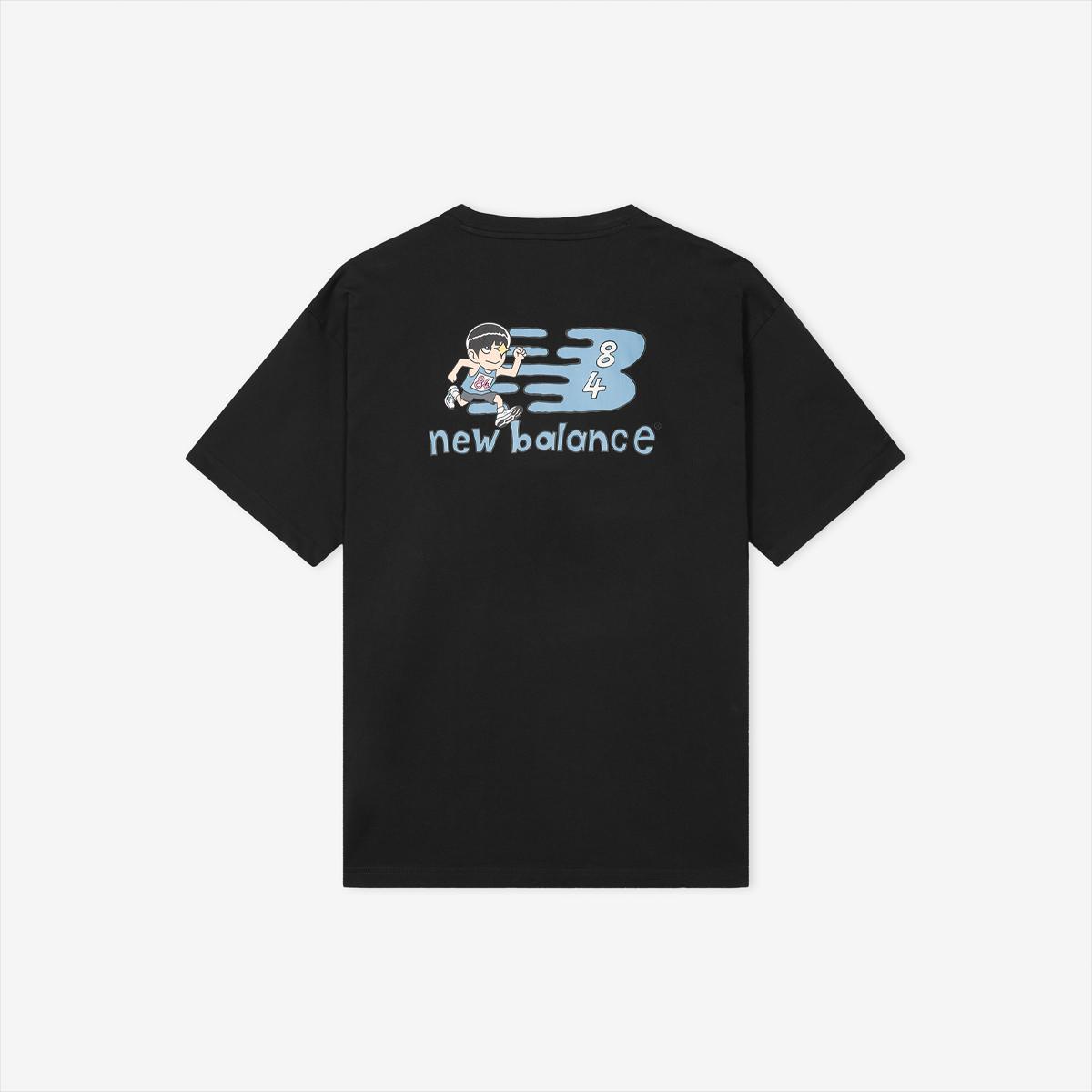 UNI 살라고뛴다 그래픽 반팔티 (SEMI OVER FIT)