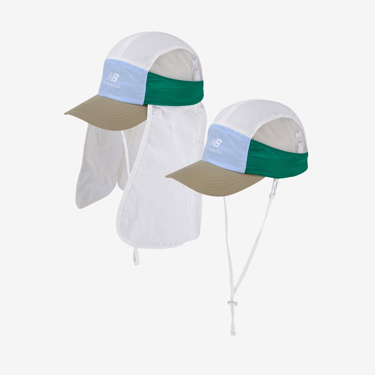배색플랩캡