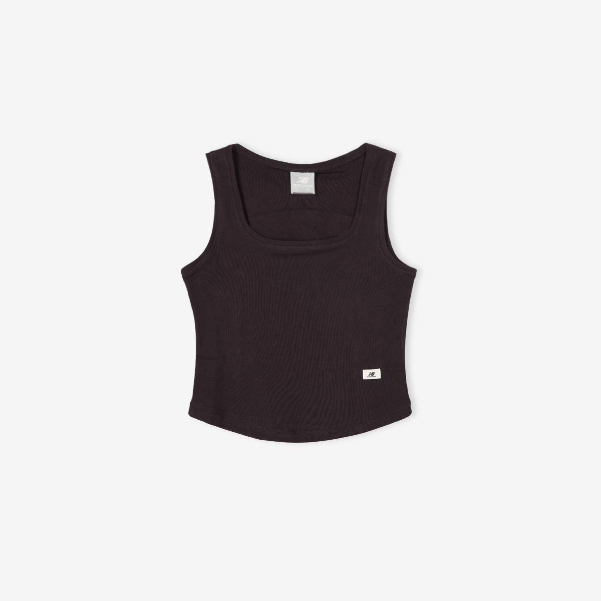 [무료반품] WOMEN 핏티드 스퀘어넥 나시티 (SLIM FIT)