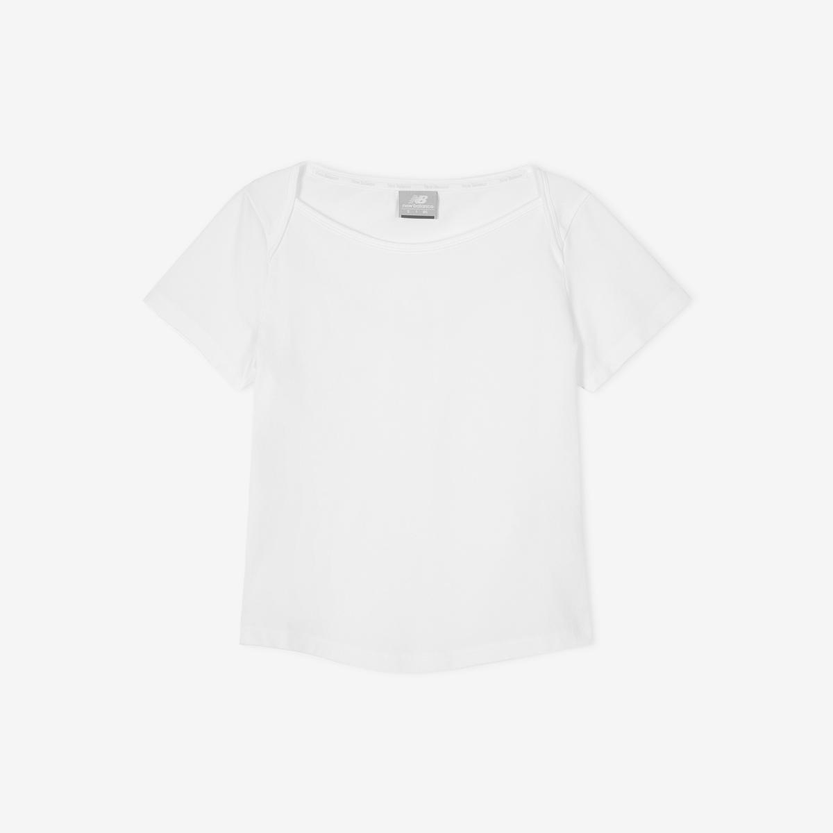 WOMEN Frozen 보트넥 반팔티(SLIM FIT)