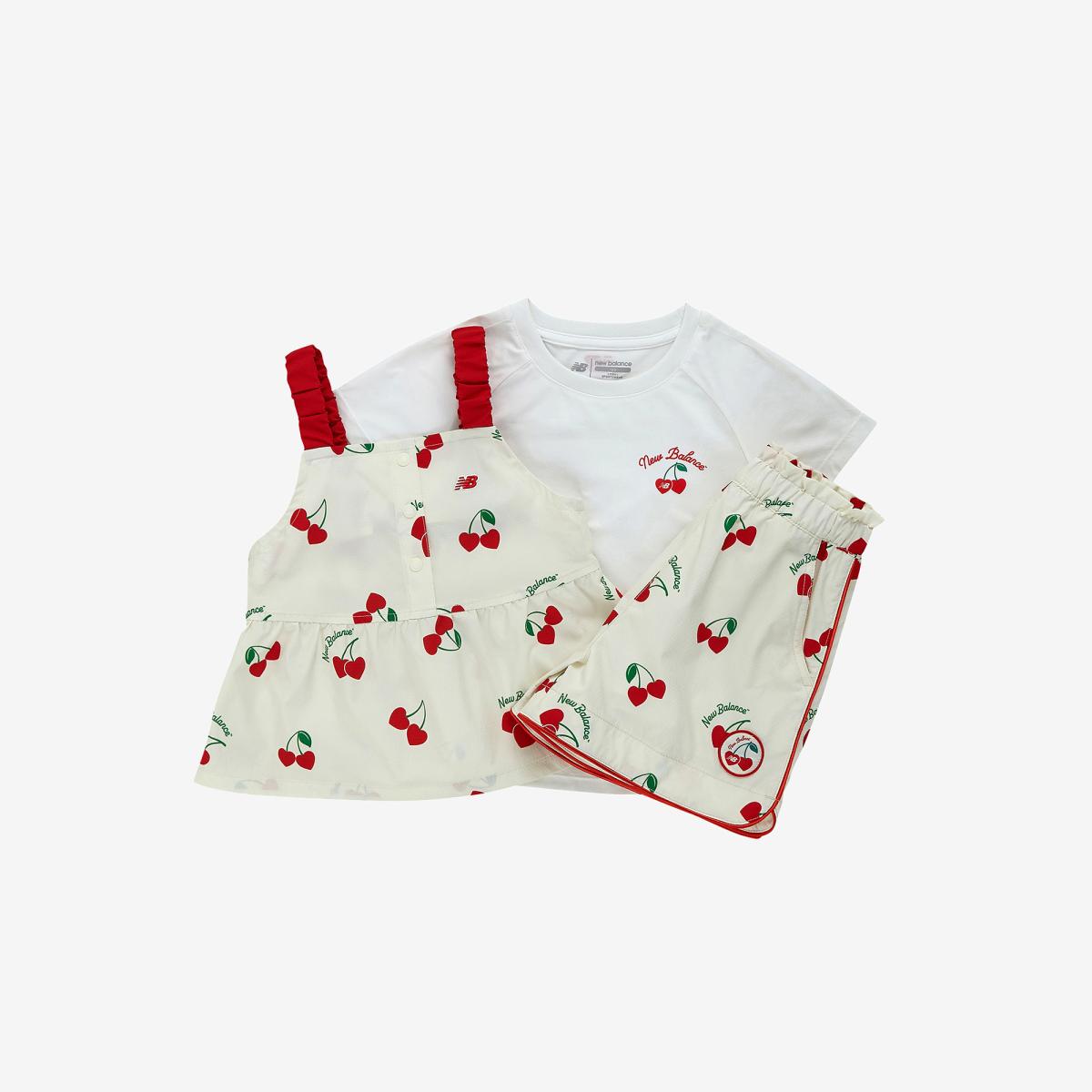 [3PCS] NBgC Cherry Blossom_패턴 레이어드 시어서커 셋업