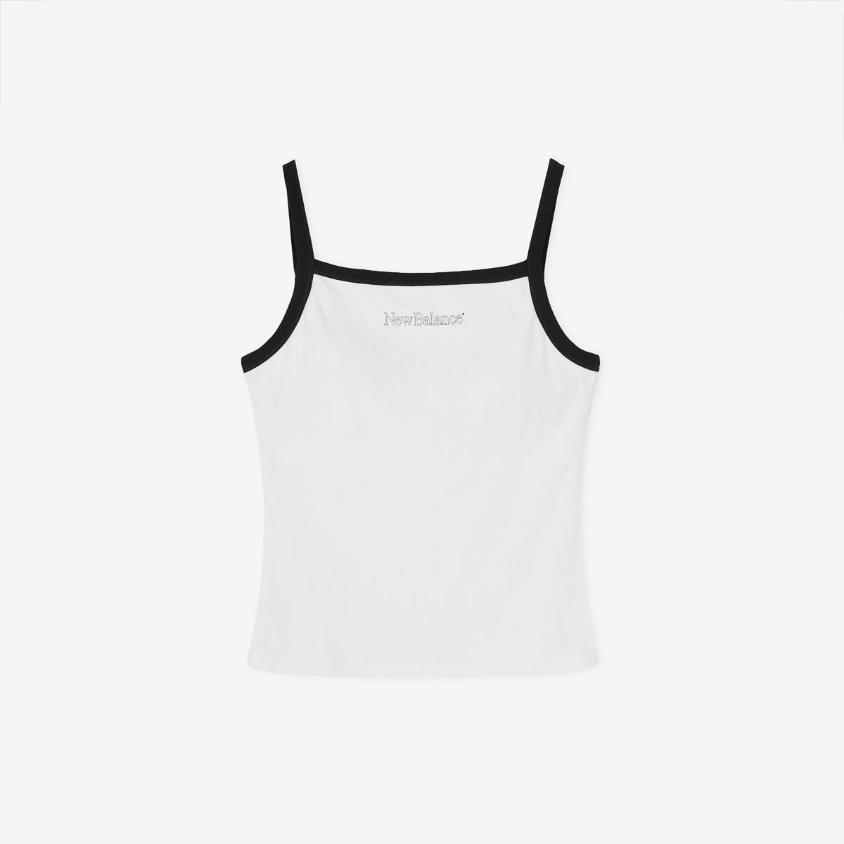 WOMEN 에센셜 골지 나시티 (SLIM FIT)