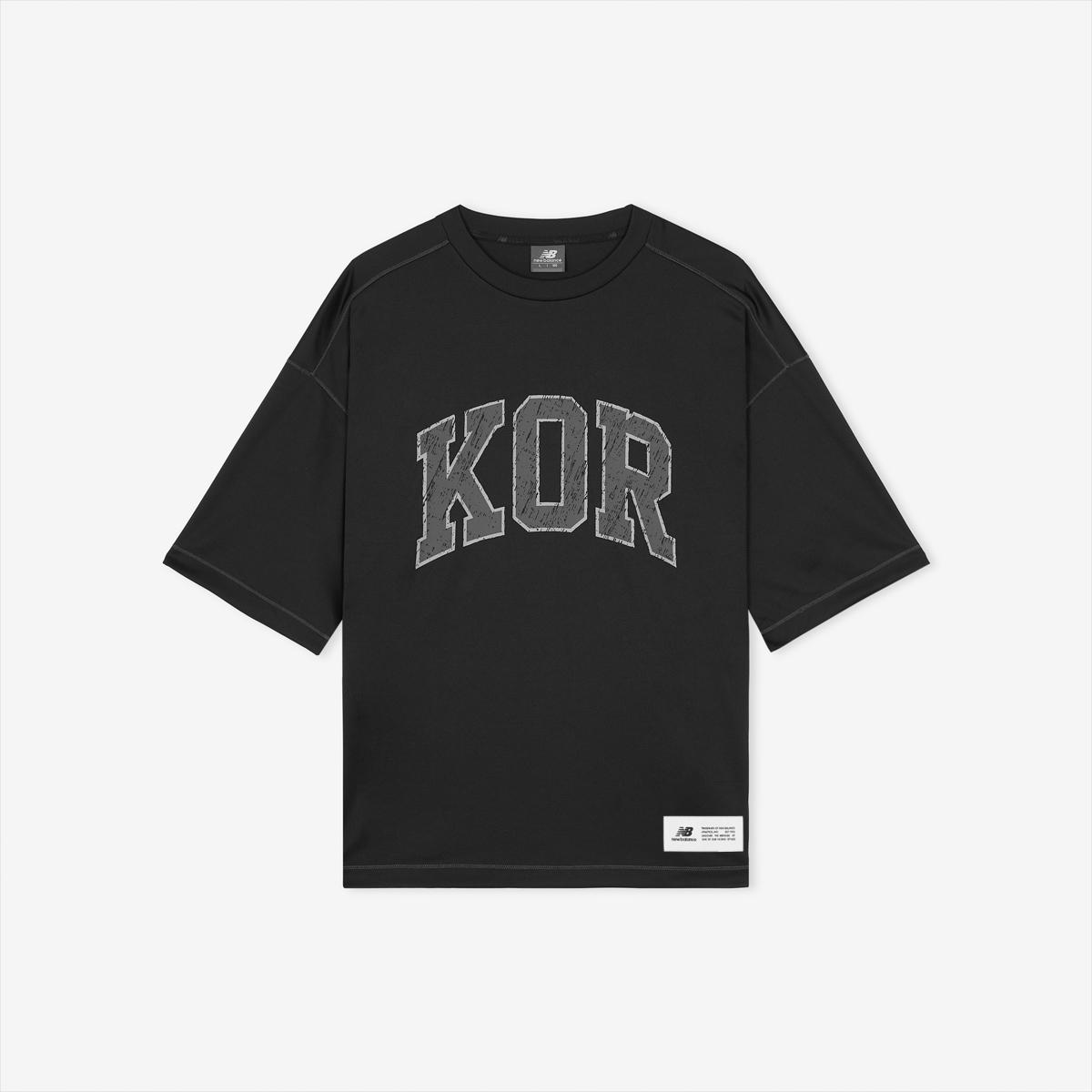 UNI 머슬핏 오버 반팔티