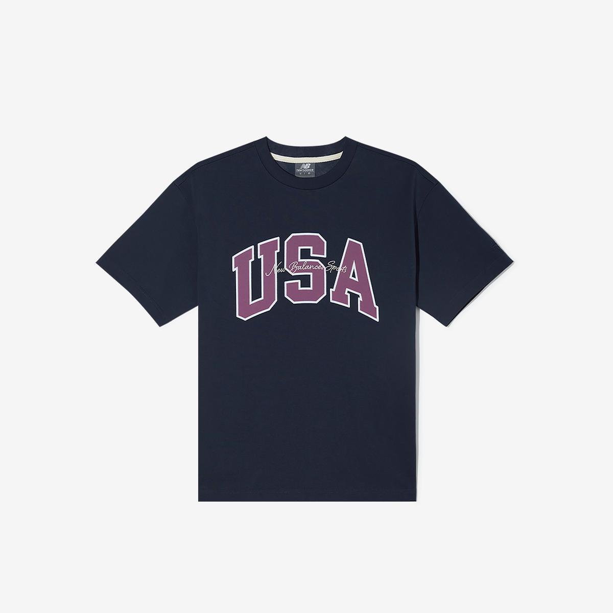 UNI USA 클래식 반팔티 (OVER FIT)