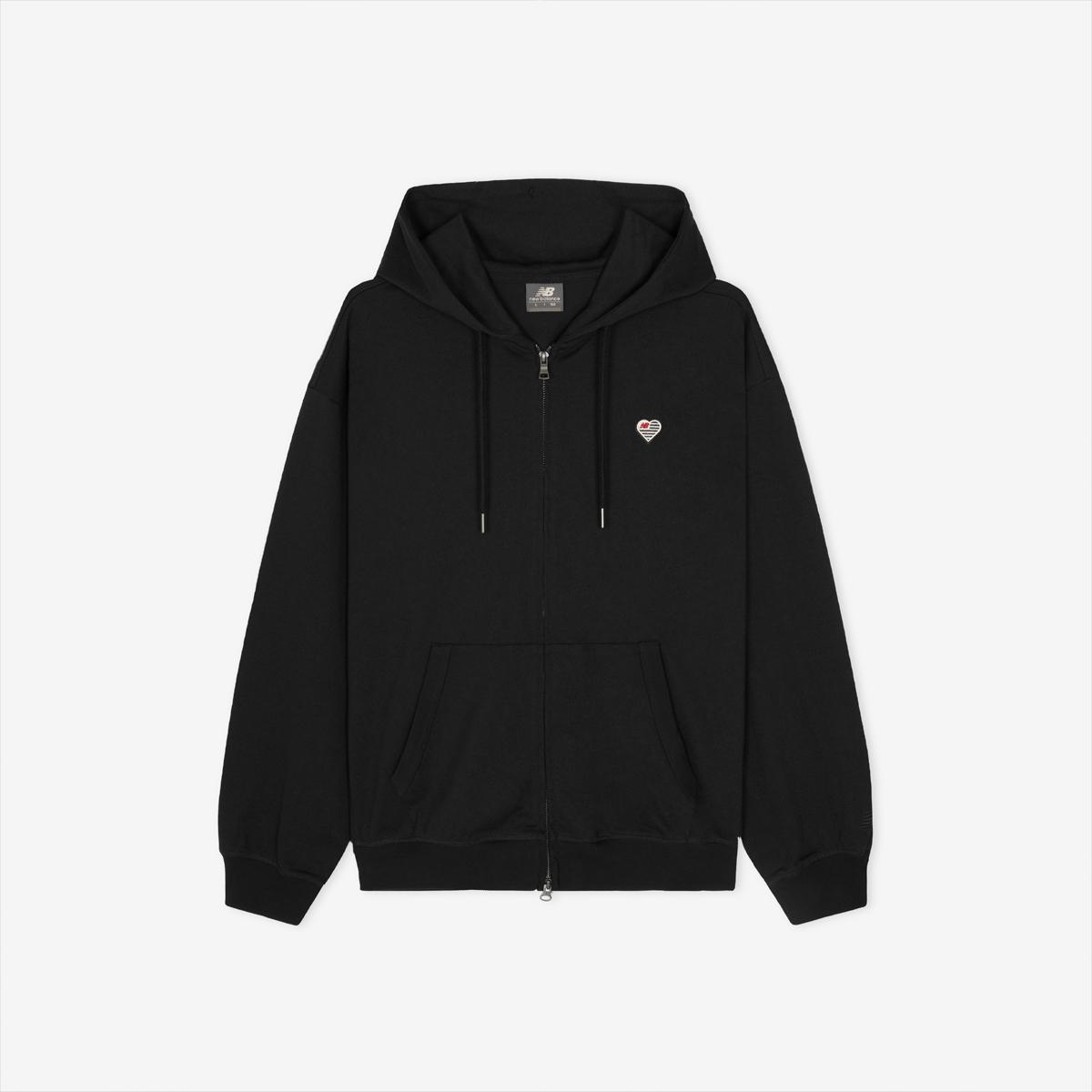 MINIMAL HEART COLLECTION 헤리티지 경량 후드집업 (OVER FIT)