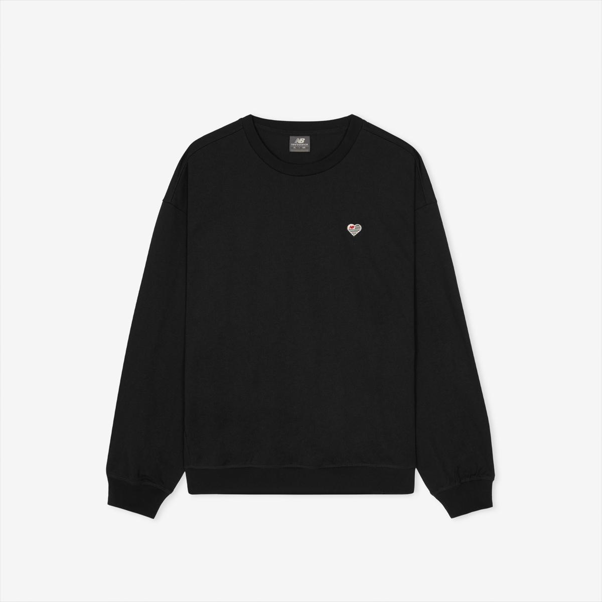 MINIMAL HEART COLLECTION 헤리티지 경량 맨투맨 (OVER FIT)