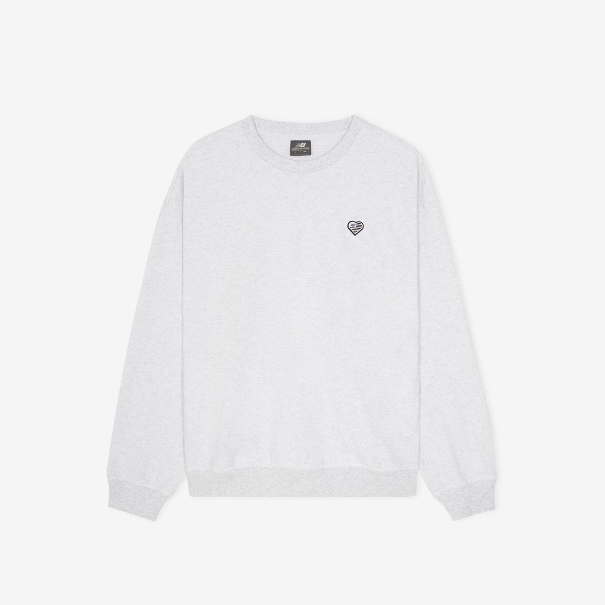 MINIMAL HEART COLLECTION 헤리티지 경량 맨투맨 (OVER FIT)