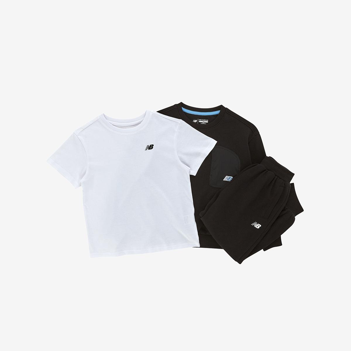 [3PCS] 일러스트 스웻 세트