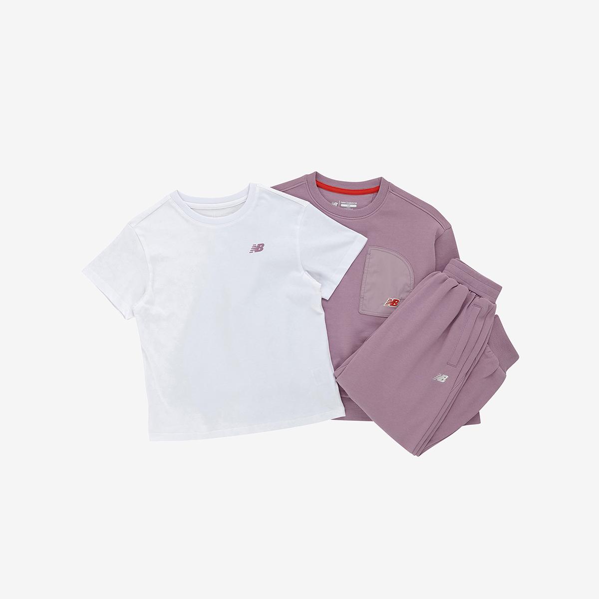 [3PCS] 일러스트 스웻 세트