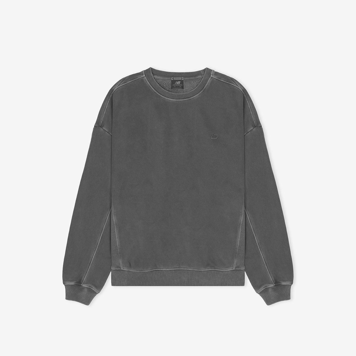 UNI 플라잉 기모 다잉 맨투맨 (OVER FIT)
