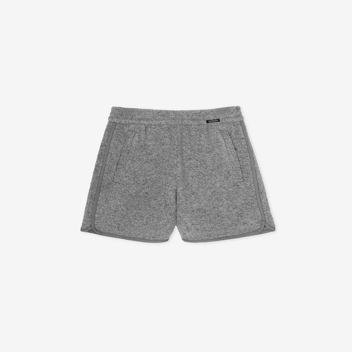WOMEN WOOL 플리스 4부 쇼츠 (STANDARD FIT)