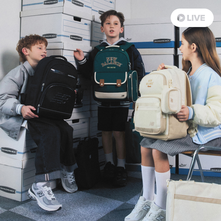 에센셜 백팩&신학기 스타일링 라이브