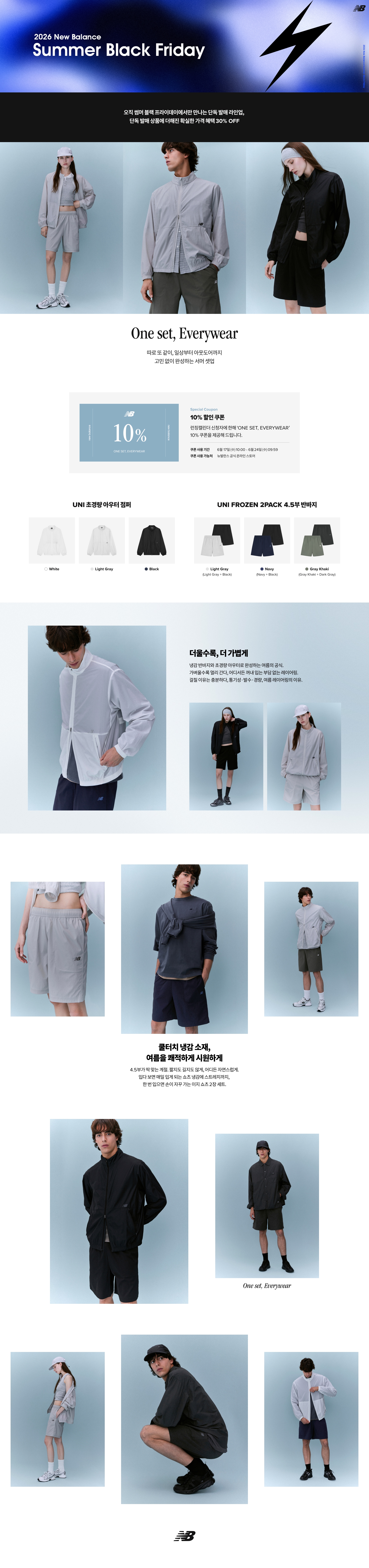 ONE SET, EVERYWEAR